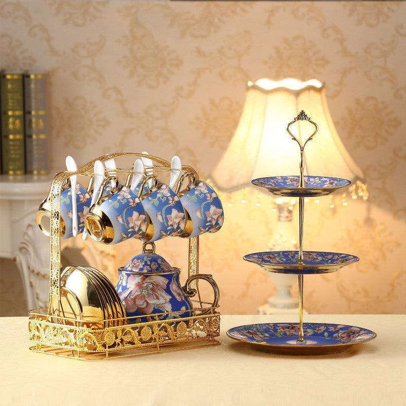 Luxury Bone porcelain Tea Set