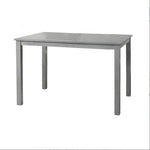 Grey Finish 5pc Dining Room Set