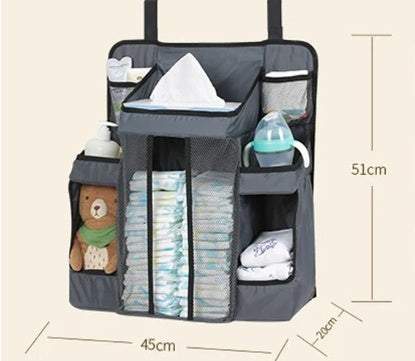 Crib storage bag