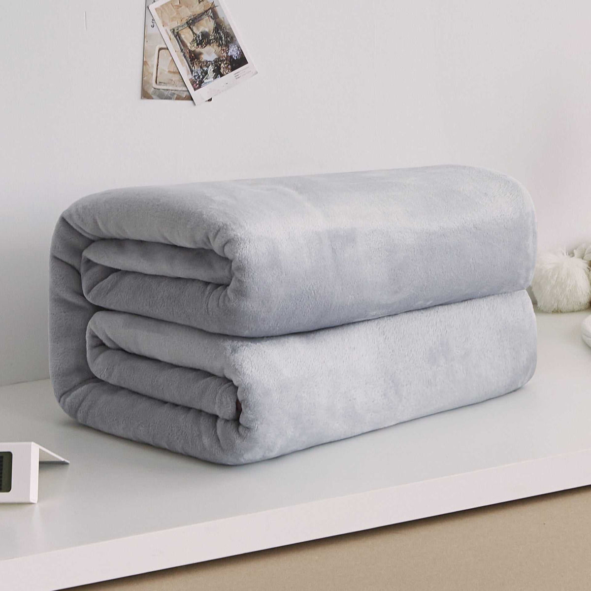 Flannel blanket coral