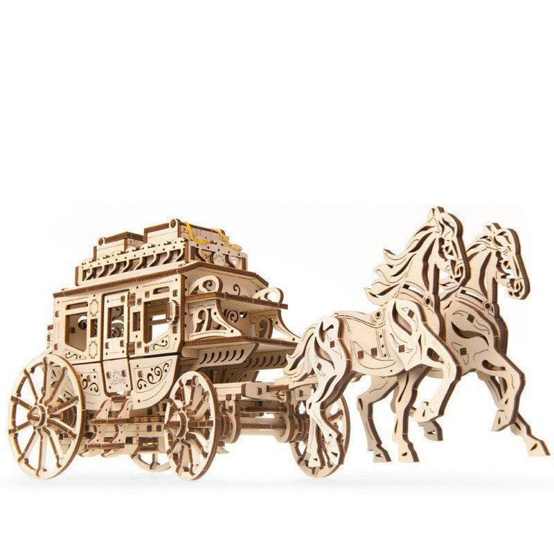 3D horse & carriage