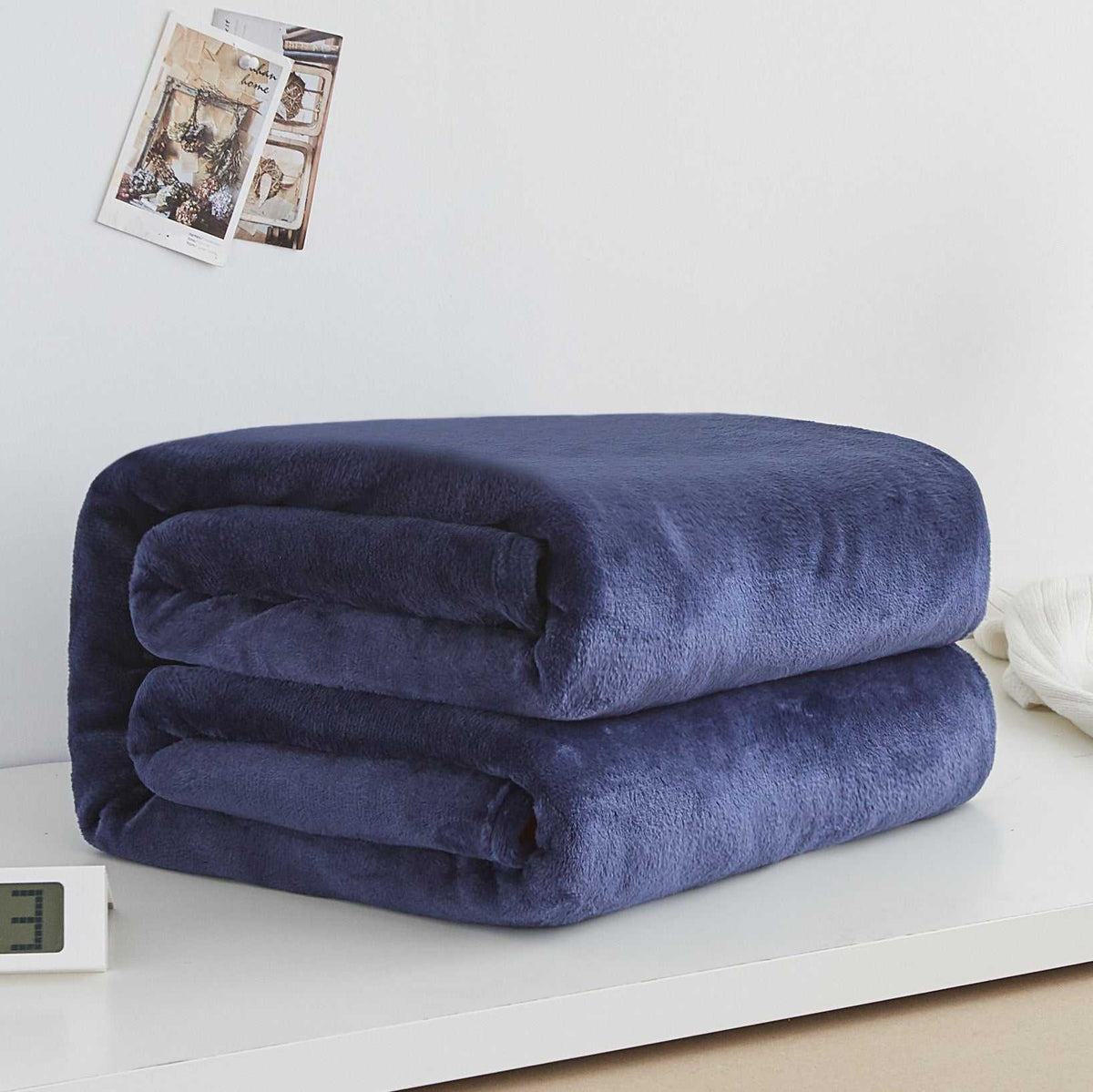 Flannel blanket coral