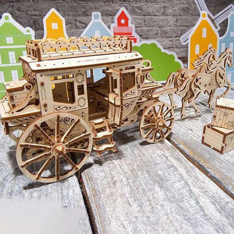 3D horse & carriage