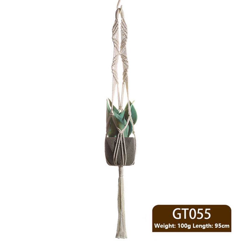 Hanging Baskets Flowerpot Macrame