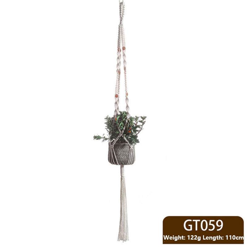 Hanging Baskets Flowerpot Macrame