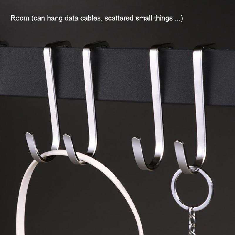 Storage-Hook Organizer-Accessories Stainless-Steel Kitchen