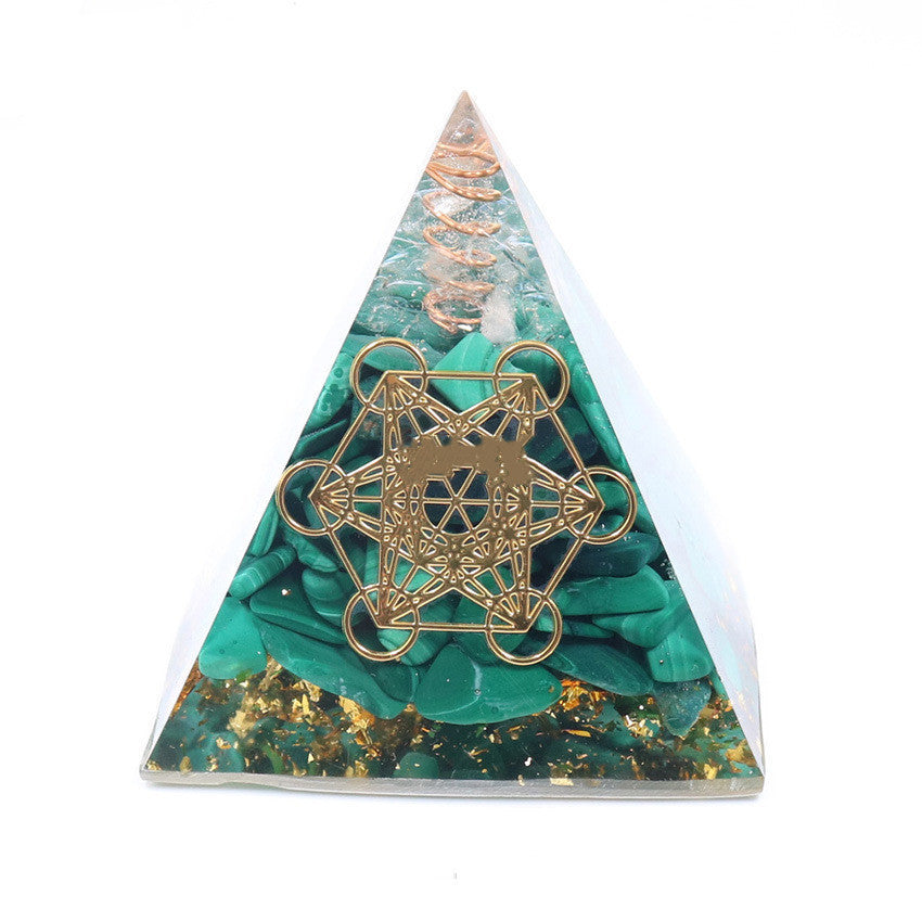 Malachite Energy Pyramid,
