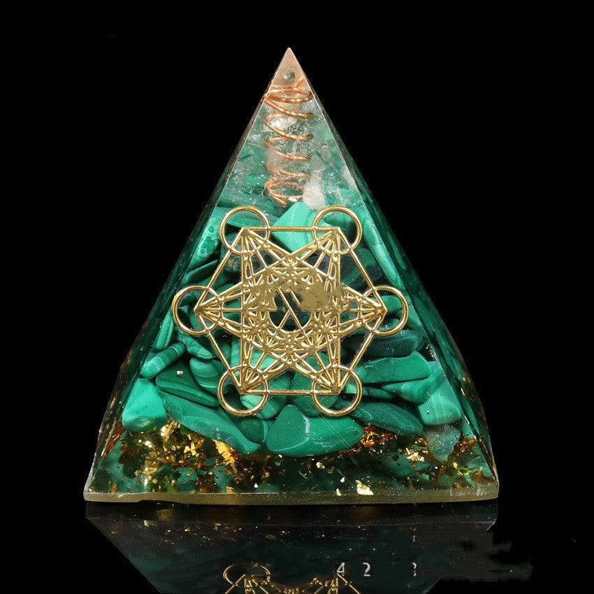 Malachite Energy Pyramid,