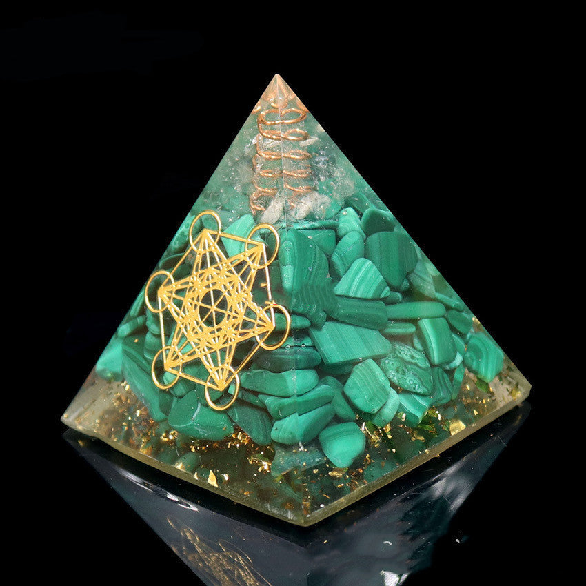 Malachite Energy Pyramid,
