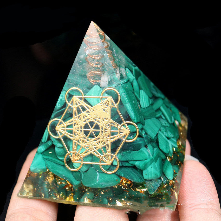 Malachite Energy Pyramid,