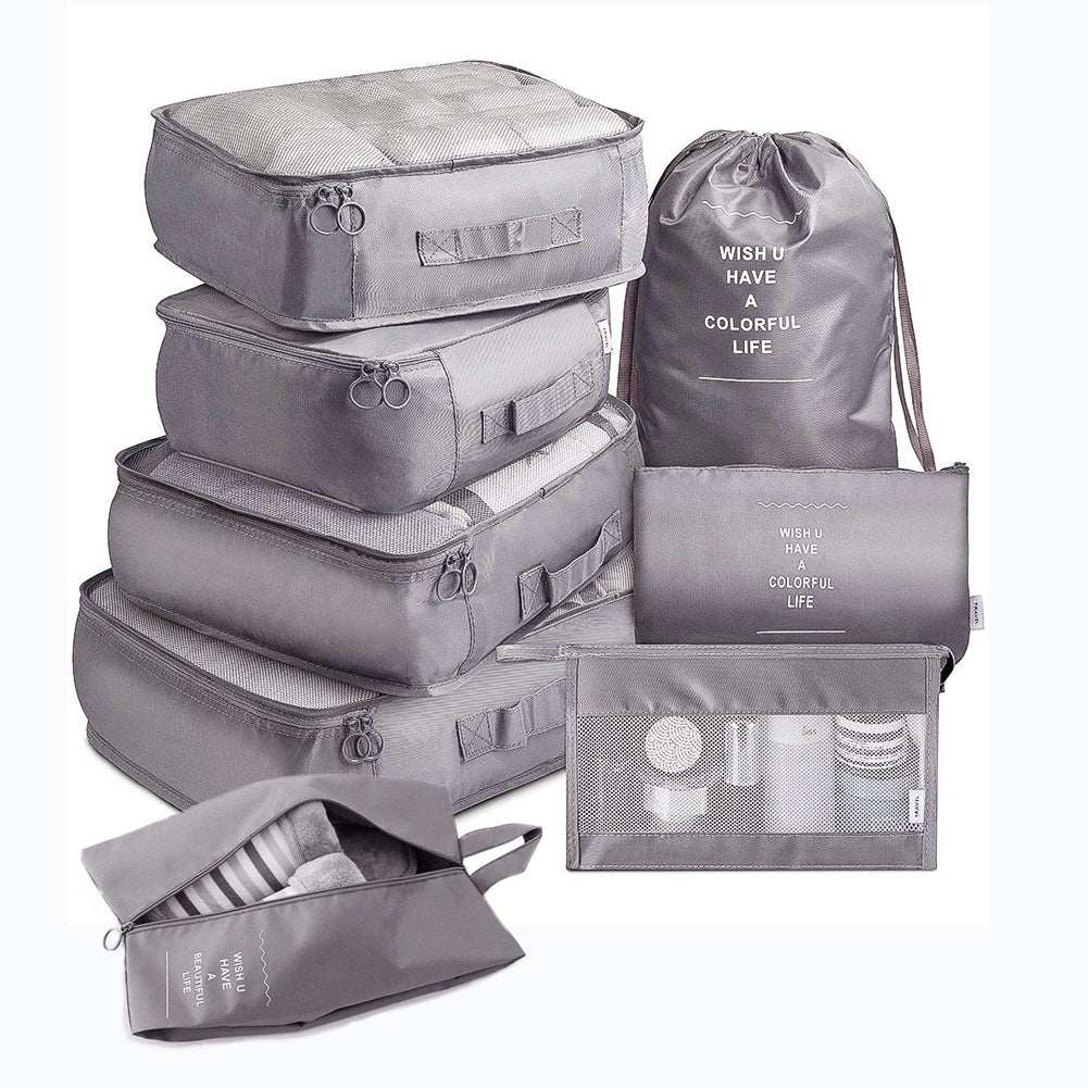 8-piece Travel Storage Luggage