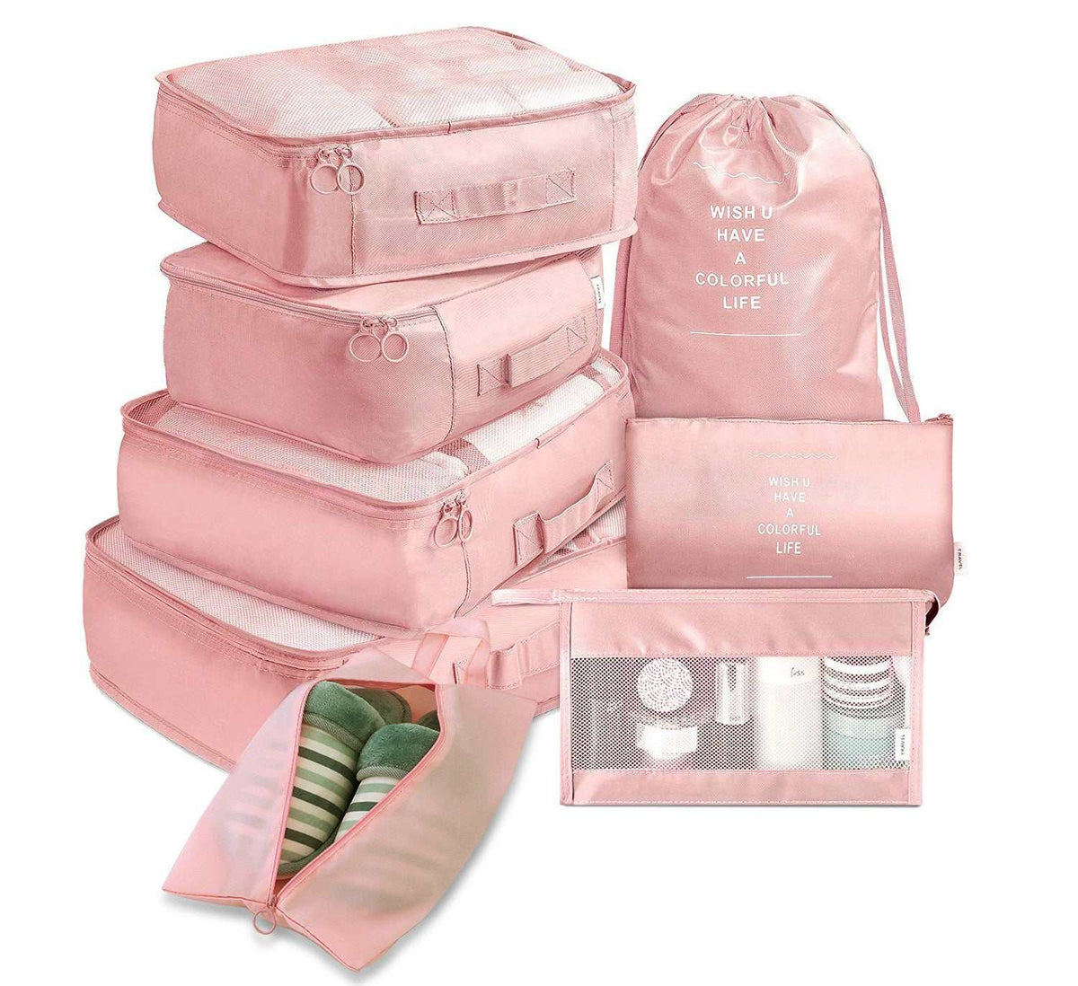 8-piece Travel Storage Luggage