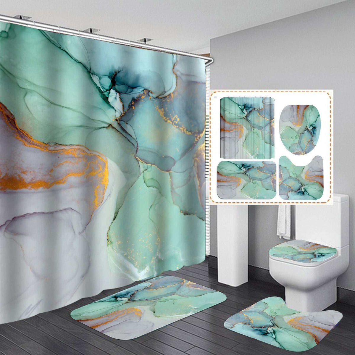 3D Art Shower Curtains