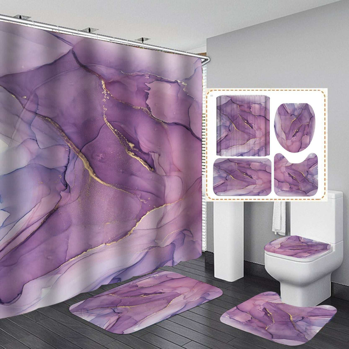 3D Art Shower Curtains