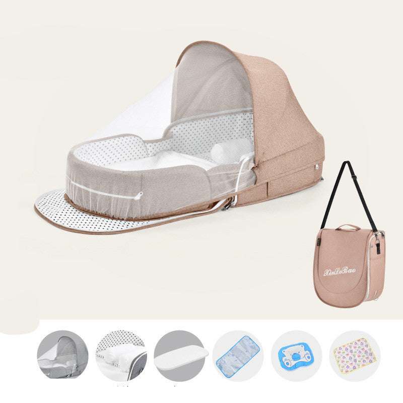 Multifunctional Folding Newborn crib