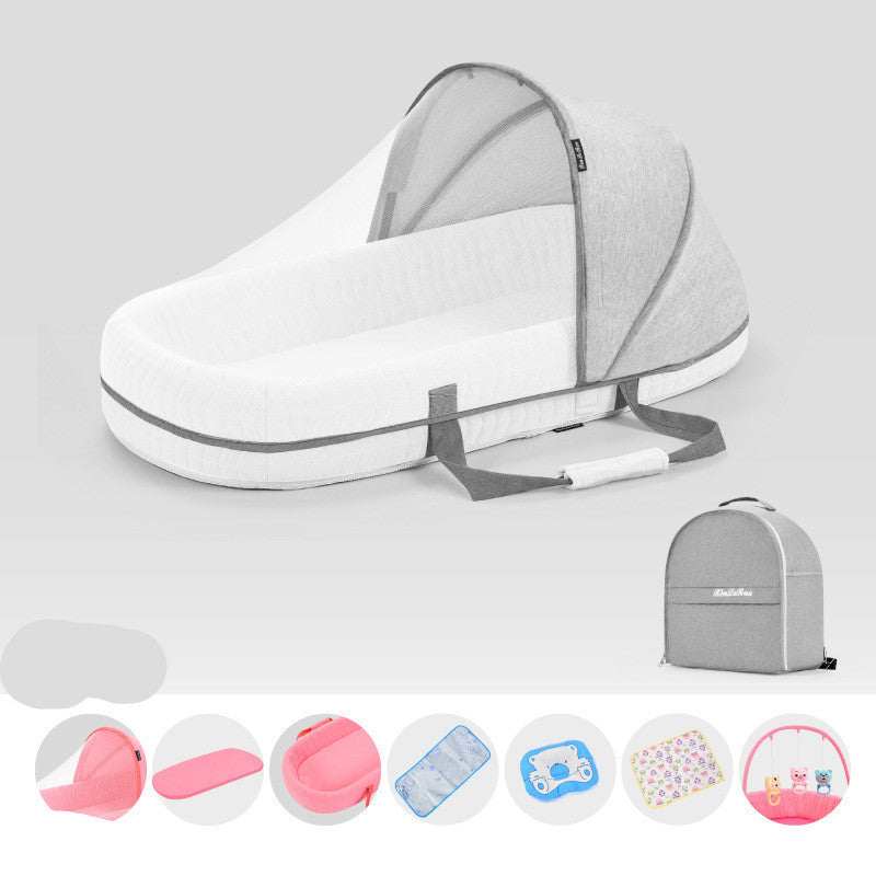 Multifunctional Folding Newborn crib