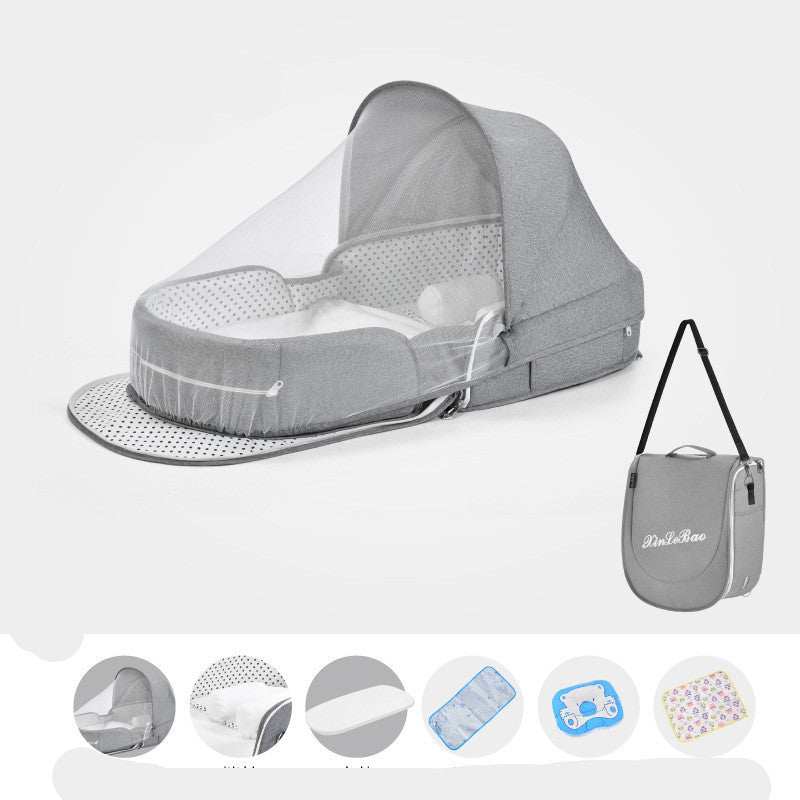 Multifunctional Folding Newborn crib