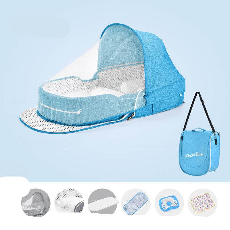 Multifunctional Folding Newborn crib