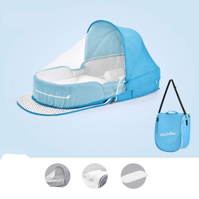 Multifunctional Folding Newborn crib