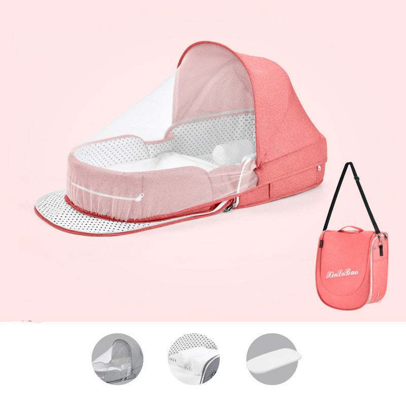 Multifunctional Folding Newborn crib