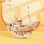 Wooden Puzzle Games Boat & Ship Model