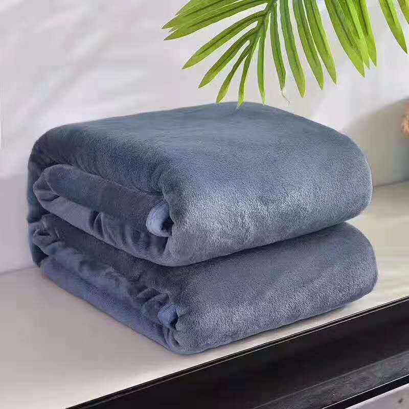 Flannel blanket coral