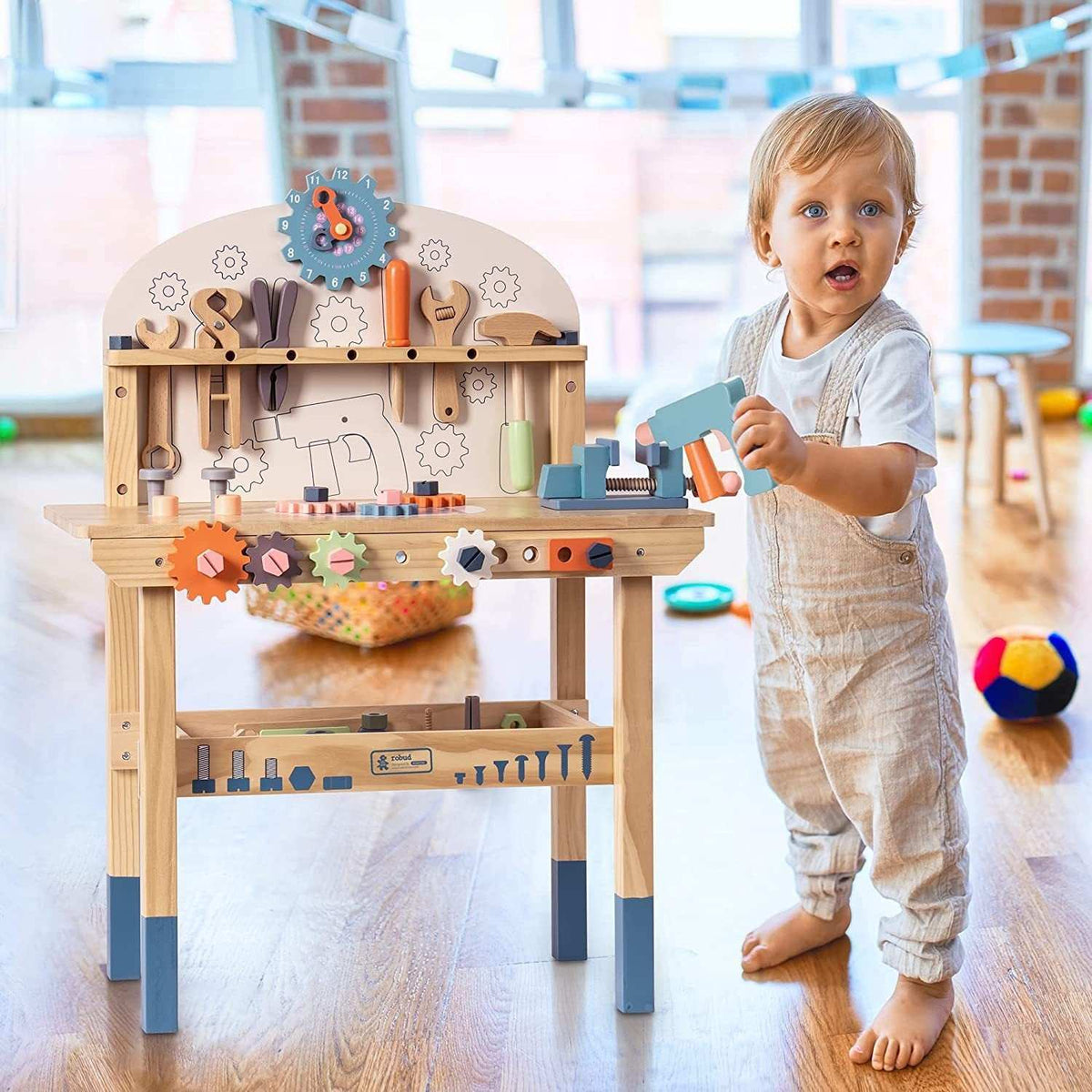 ROBOTIME Workbench Play Set