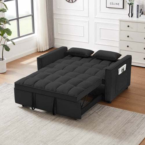 Modern Velvet Loveseat