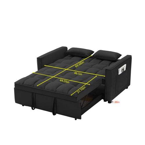 Modern Velvet Loveseat