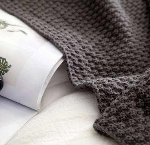 Nordic wool shawl blanket