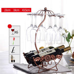European wine rack