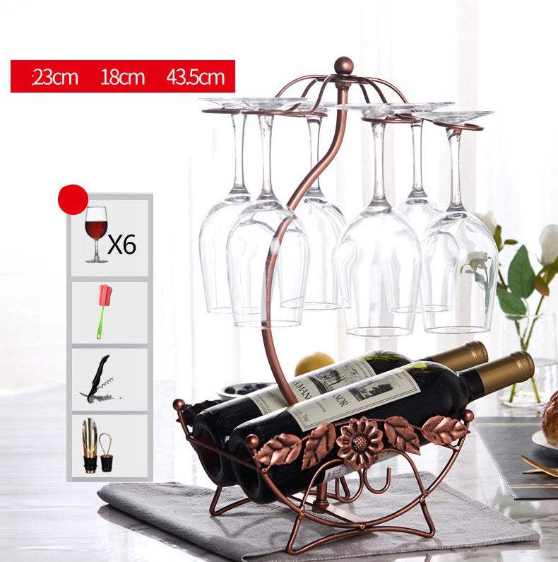 European wine rack