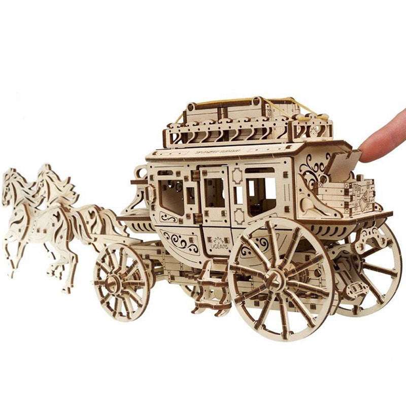 3D horse & carriage