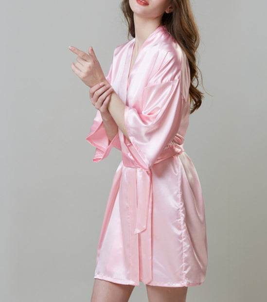 Silk Bath Gown