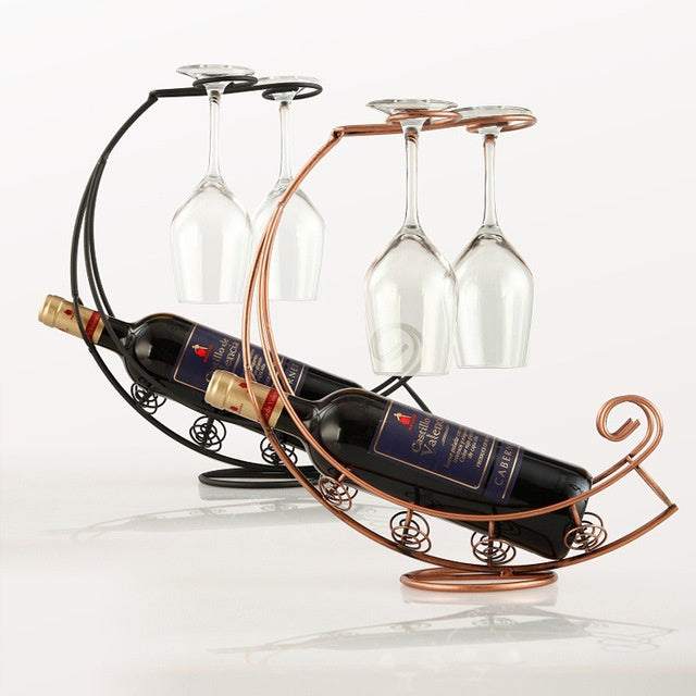 European wine rack