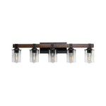 5 Farmhouse Rustic Bathroom Lamps