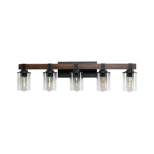 5 Farmhouse Rustic Bathroom Lamps