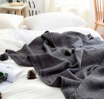 Nordic wool shawl blanket