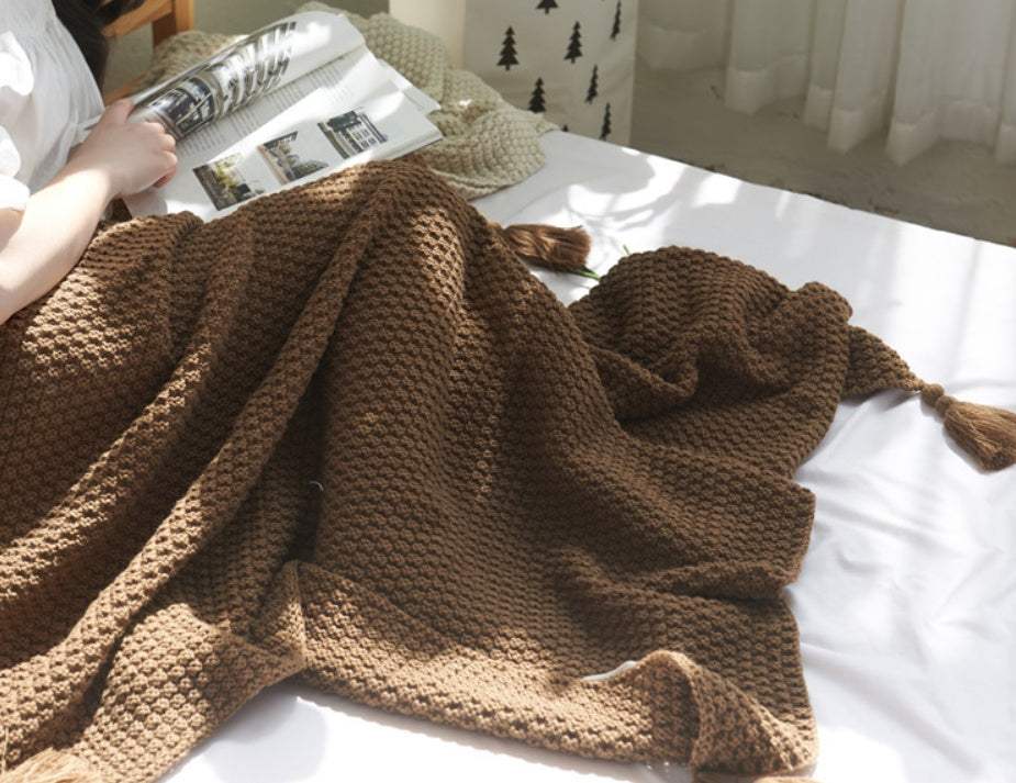 Knitting Wool Blanket