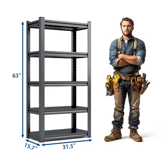 5-tier Metal Shelves