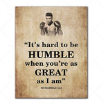 Quotes Canvas Painting Inspirational Sports Poster