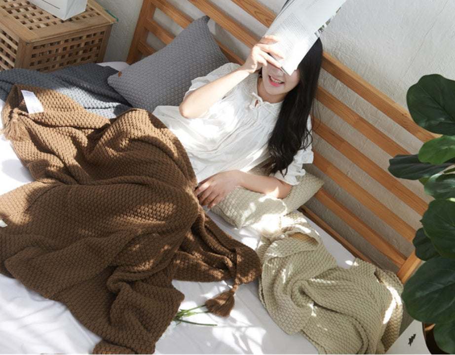 Knitting Wool Blanket