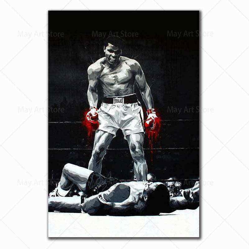 Quotes Canvas Painting Inspirational Sports Poster
