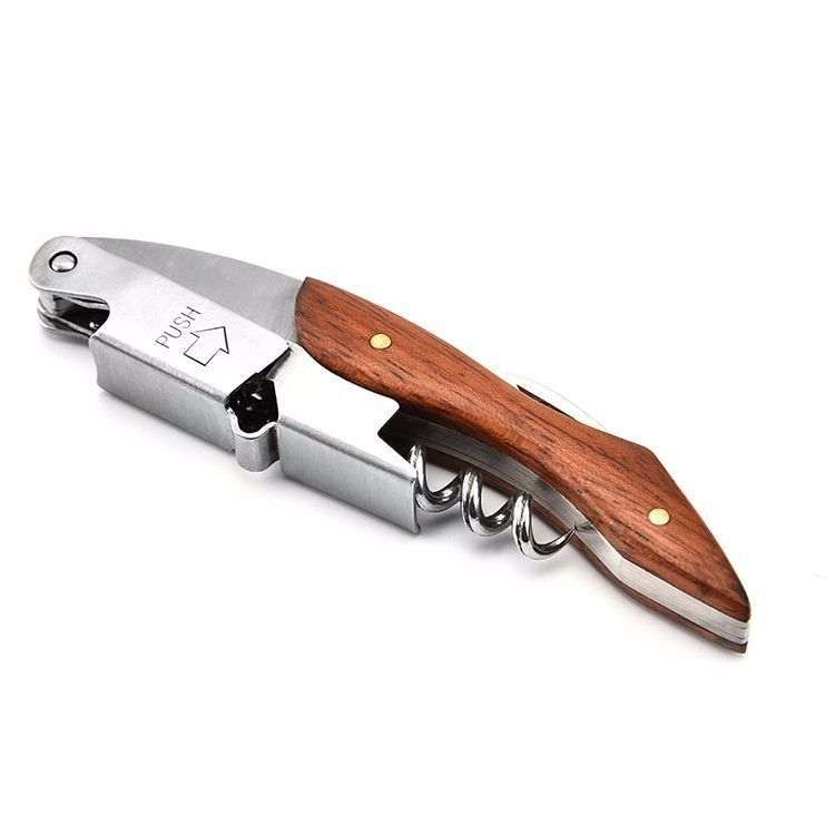 Versatile Wine Opener Wood