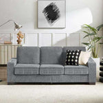 Corduroy Modern 3-Seater Sofa,