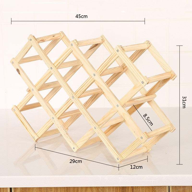 Wooden Wine Rack