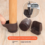 Chair Foot Pad Fourth Generation 15 Degrees Oblique Angle Shock Absorption