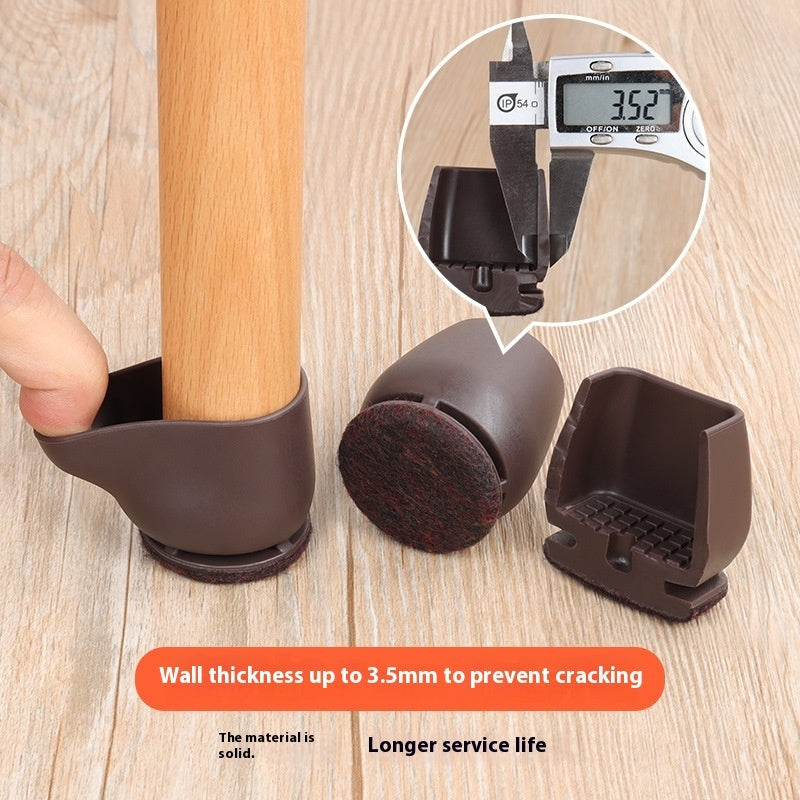 Chair Foot Pad Fourth Generation 15 Degrees Oblique Angle Shock Absorption