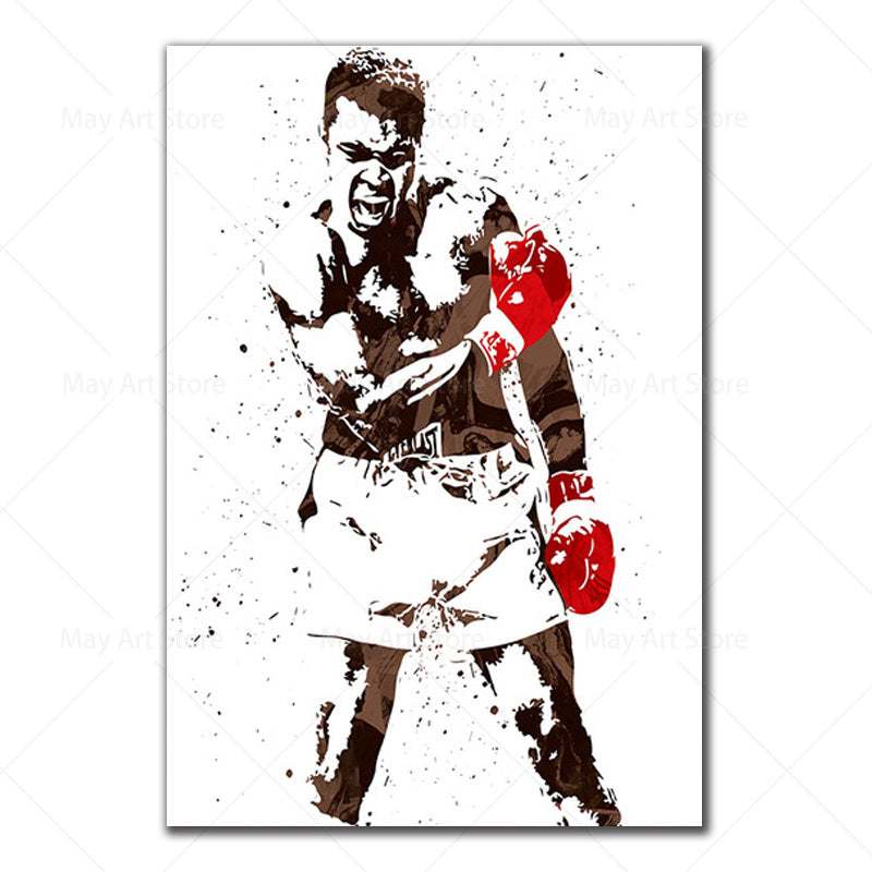 Quotes Canvas Painting Inspirational Sports Poster